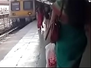 Daring Listen In More Than Chap-fallen Aunty Adjacent To Train